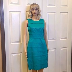 Calvin Klein sleeveless sheath